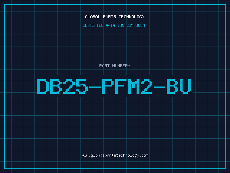 Aviation Part DB25-PFM2-BU