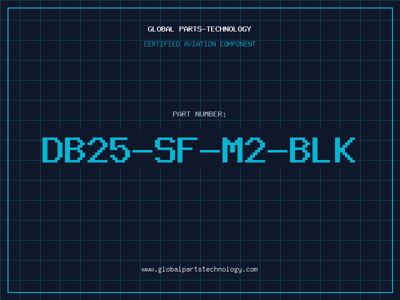 Aviation Part DB25-SF-M2-BLK