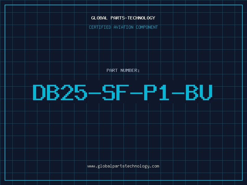Aviation Part DB25-SF-P1-BU