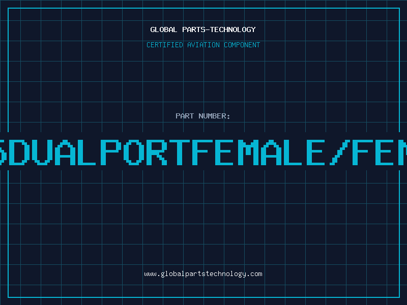 Aviation Part DB25DUALPORTFEMALE/FEMALE