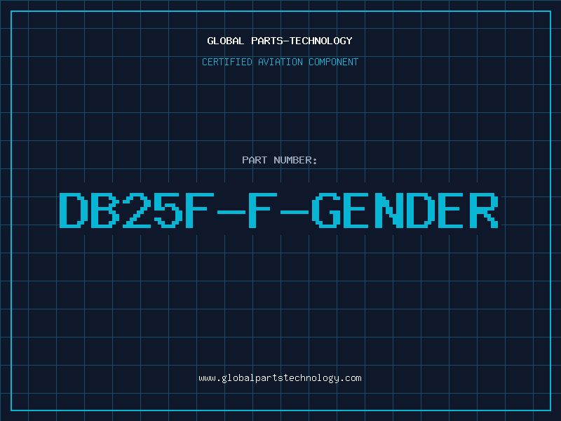 Aviation Part DB25F-F-GENDER