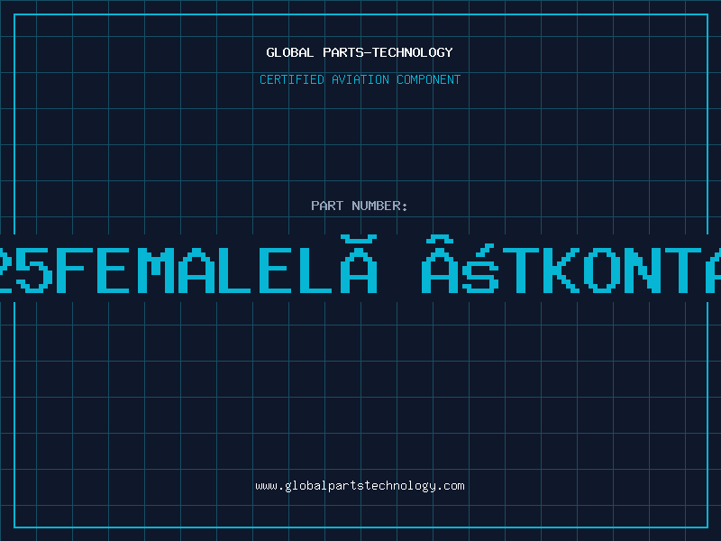 Aviation Part DB25FemaleLÃ¶tkontakt