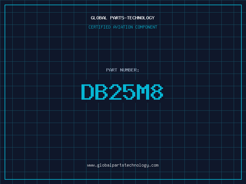 Aviation Part DB25M8