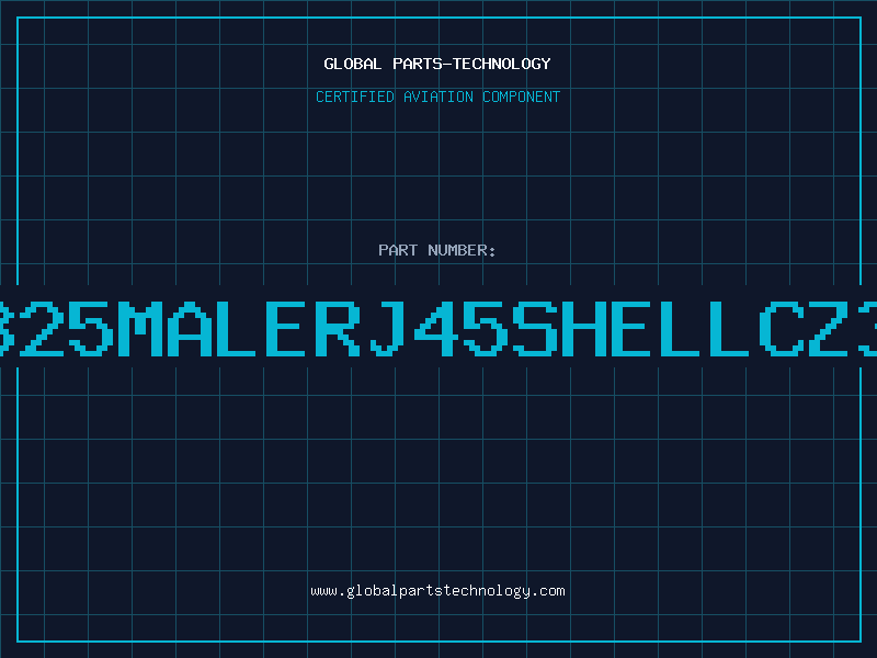 Aviation Part DB25MALERJ45SHELLCZ32