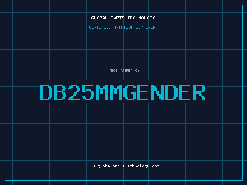 Aviation Part DB25MMGENDER