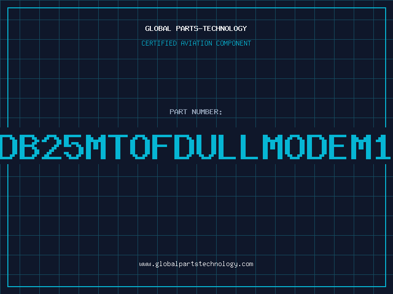 Aviation Part DB25MTOFDULLMODEM1
