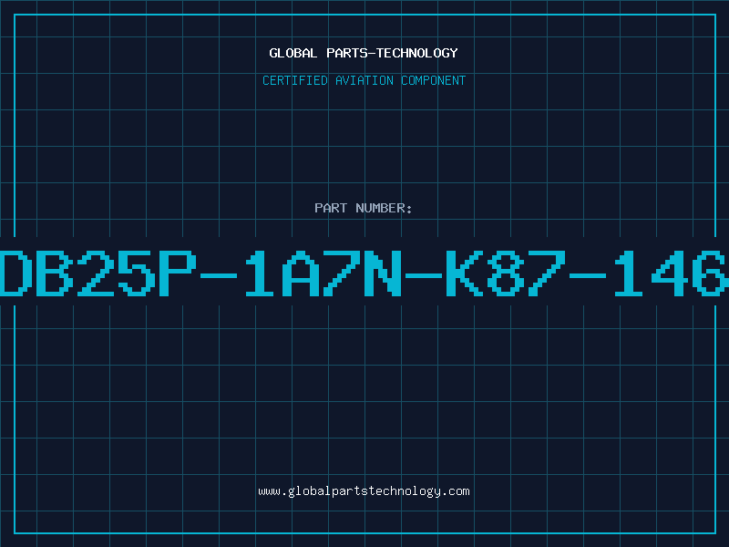 Aviation Part DB25P-1A7N-K87-146
