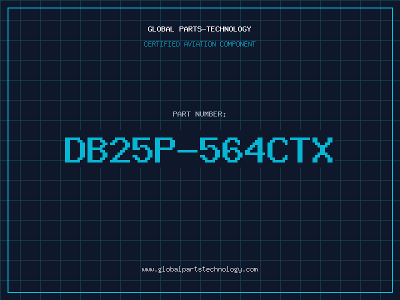 Aviation Part DB25P-564CTX