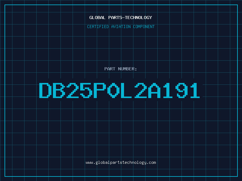 Aviation Part DB25P0L2A191