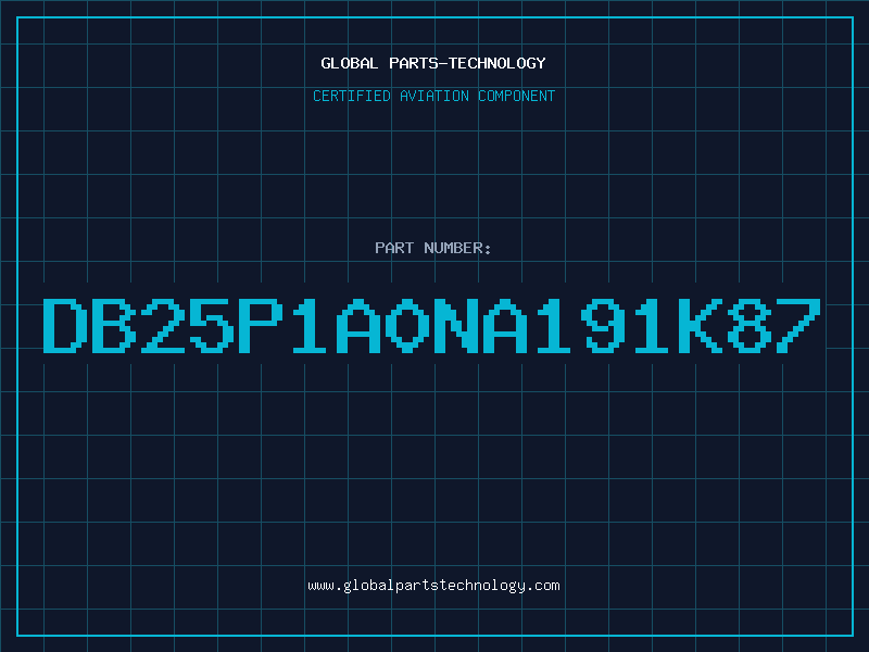 Aviation Part DB25P1A0NA191K87