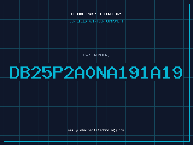 Aviation Part DB25P2A0NA191A19