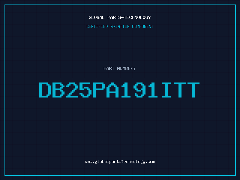 Aviation Part DB25PA191ITT