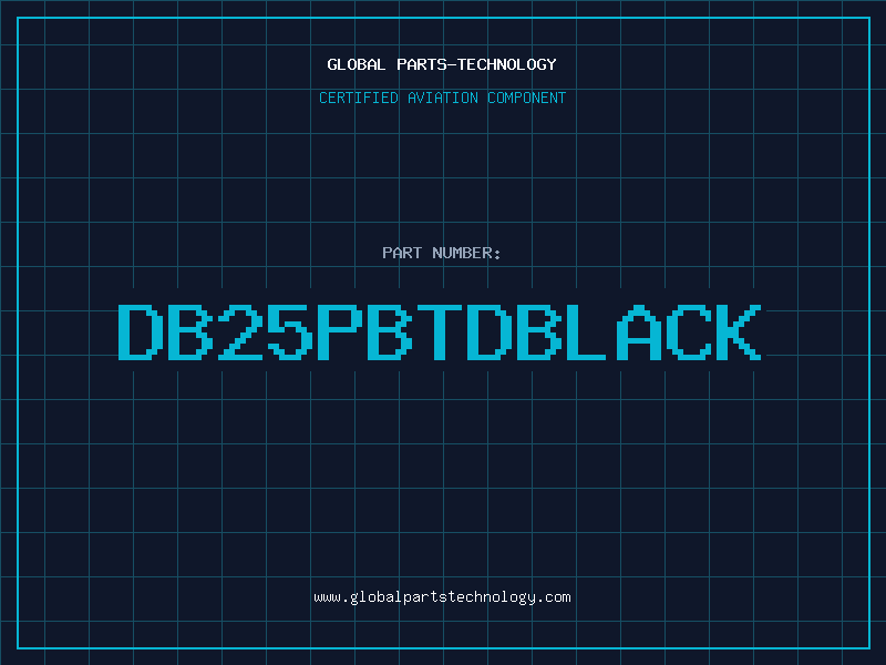 Aviation Part DB25PBTDBLACK