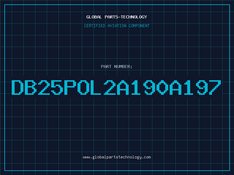 Aviation Part DB25POL2A190A197