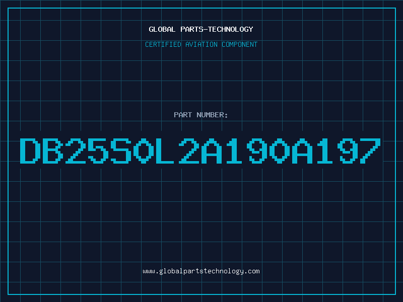 Aviation Part DB25S0L2A190A197