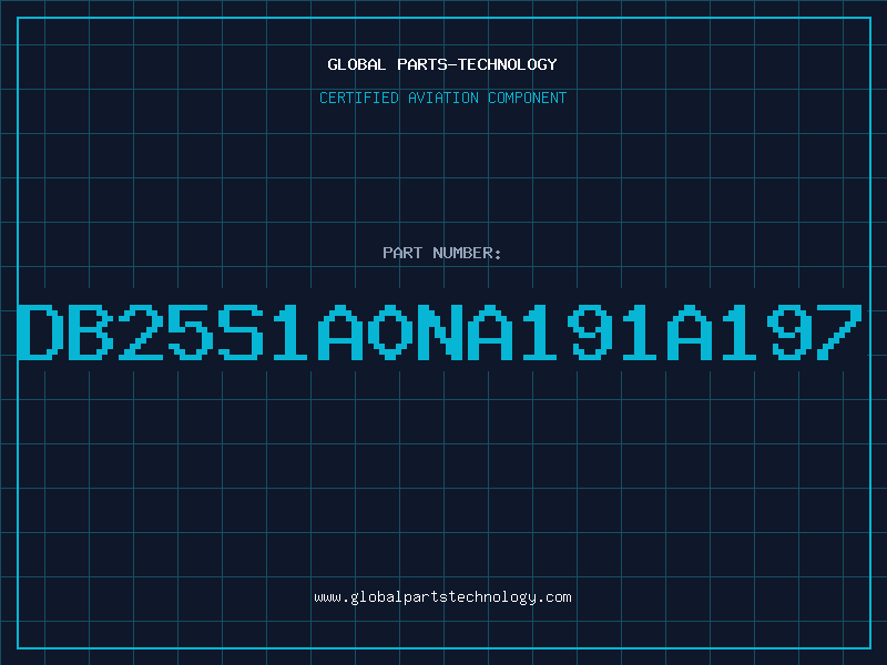 Aviation Part DB25S1A0NA191A197