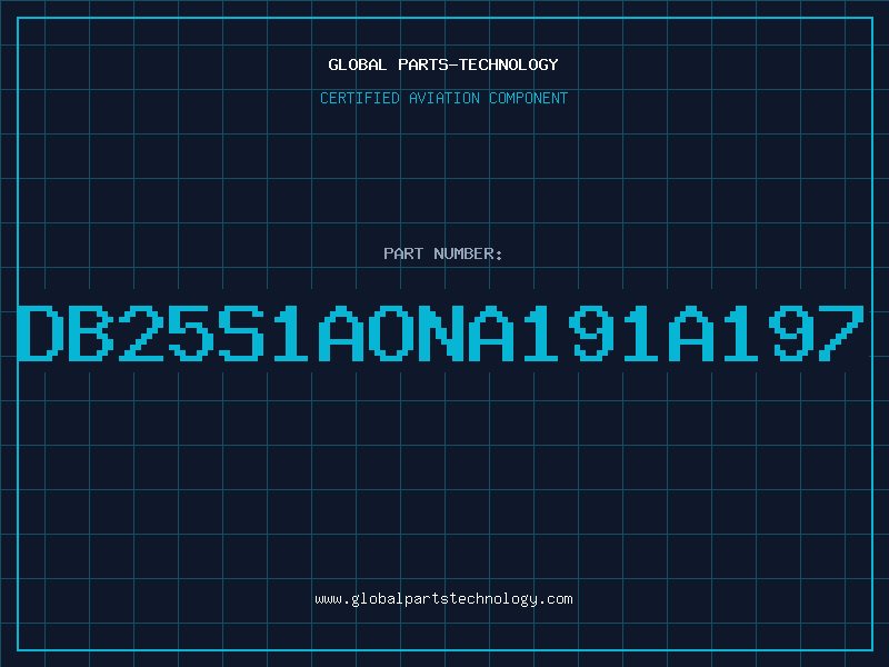 Aviation Part DB25S1AONA191A197