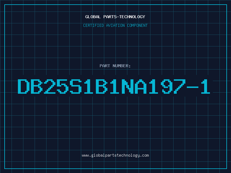 Aviation Part DB25S1B1NA197-1