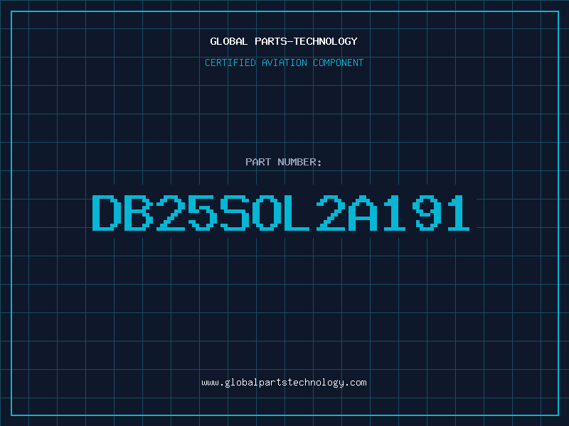 Aviation Part DB25SOL2A191
