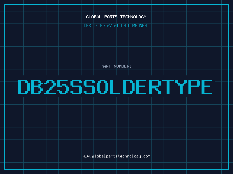 Aviation Part DB25SSOLDERTYPE
