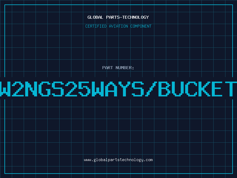 Aviation Part DB25STW2NGS25WAYS/BUCKETSOCKET