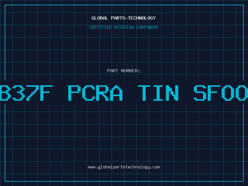 Aviation Part DB37F PCRA TIN SFOOT
