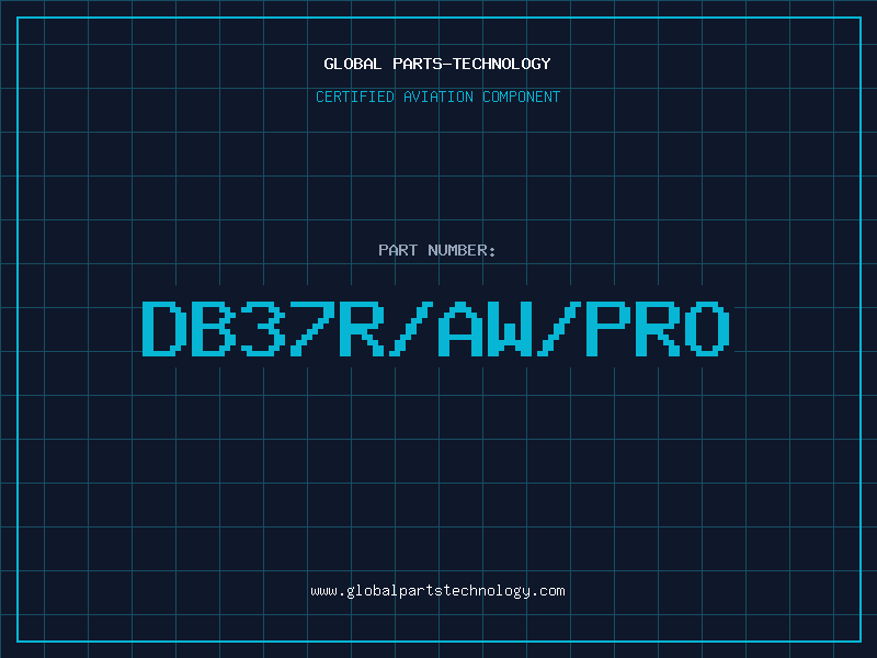 Aviation Part DB37R/AW/PRO