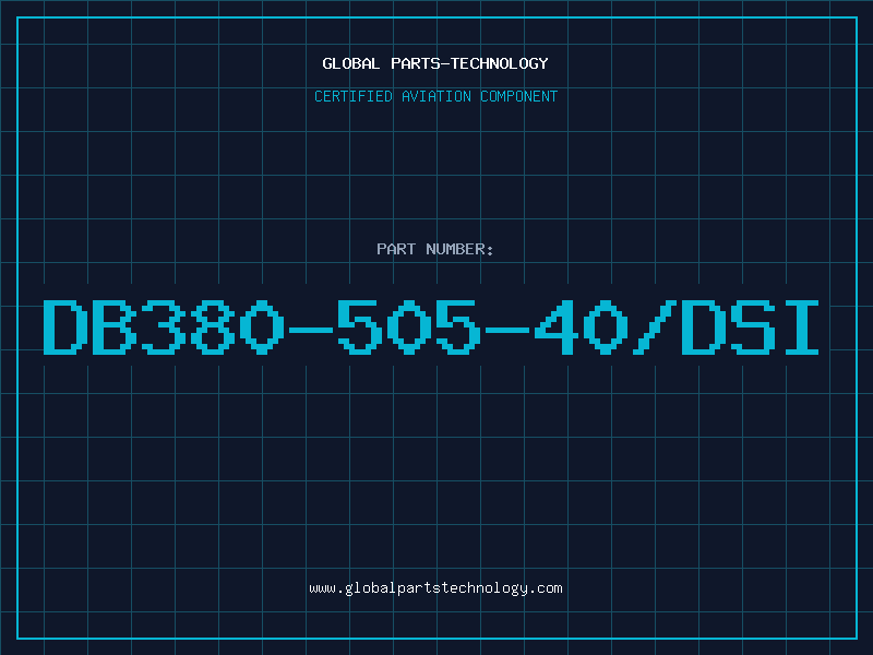 Aviation Part DB380-505-40/DSI