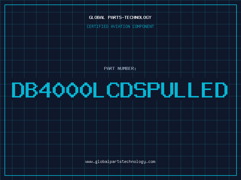 Aviation Part DB4000LCDSPULLED