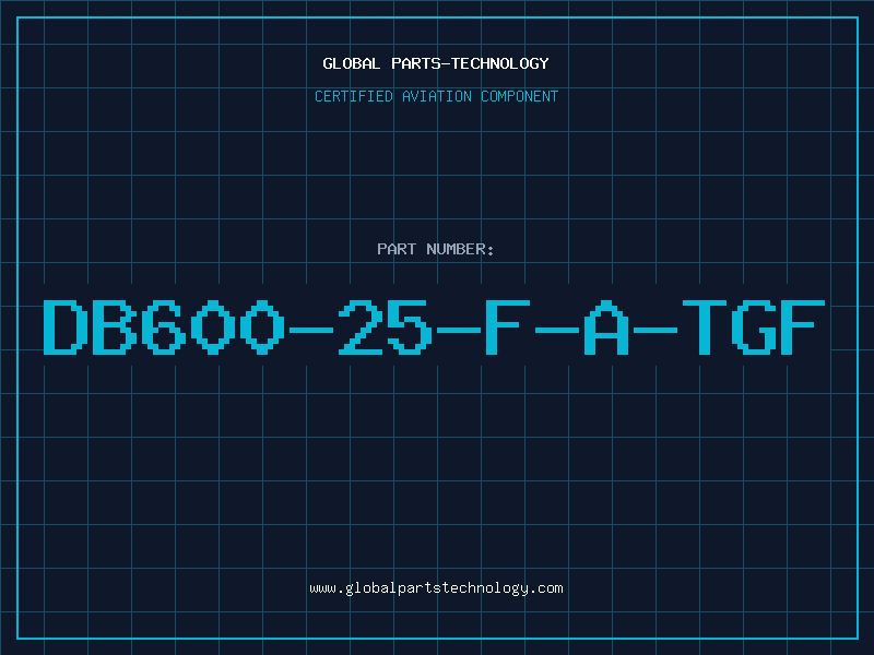 Aviation Part DB600-25-F-A-TGF