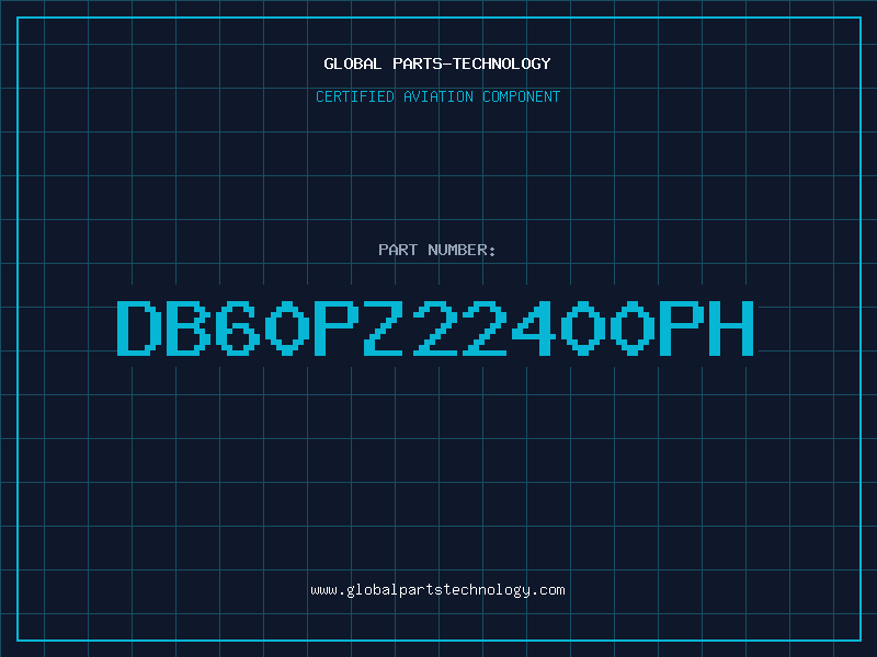Aviation Part DB60PZ22400PH