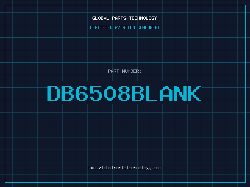 Aviation Part DB6508BLANK