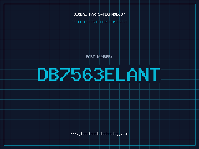 Aviation Part DB7563ELANT
