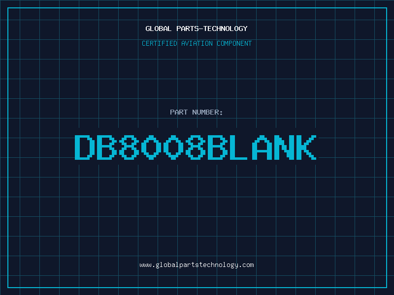 Aviation Part DB8008BLANK