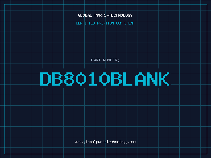 Aviation Part DB8010BLANK