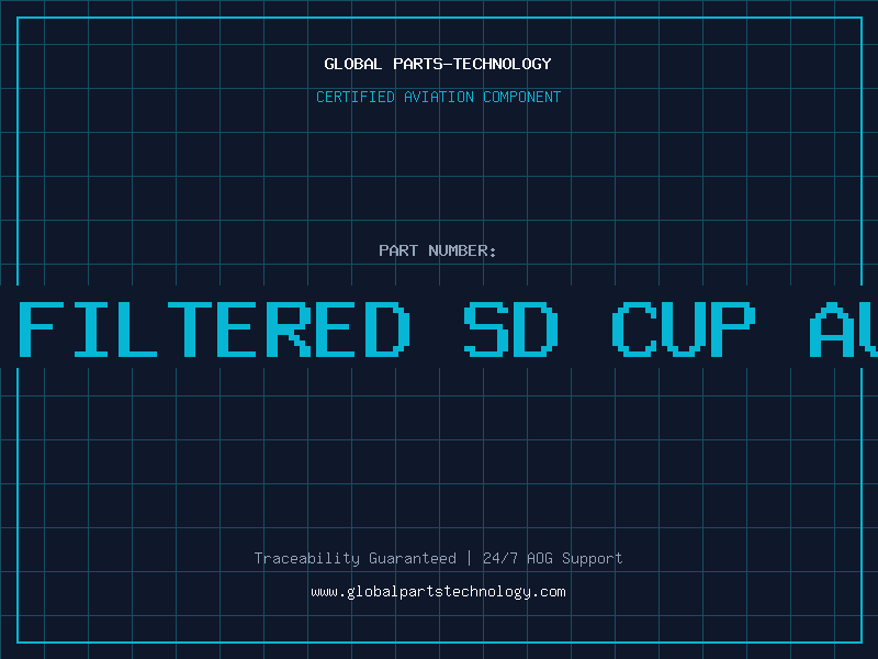 Aviation Part DB9-P FILTERED SD CUP AU 9416