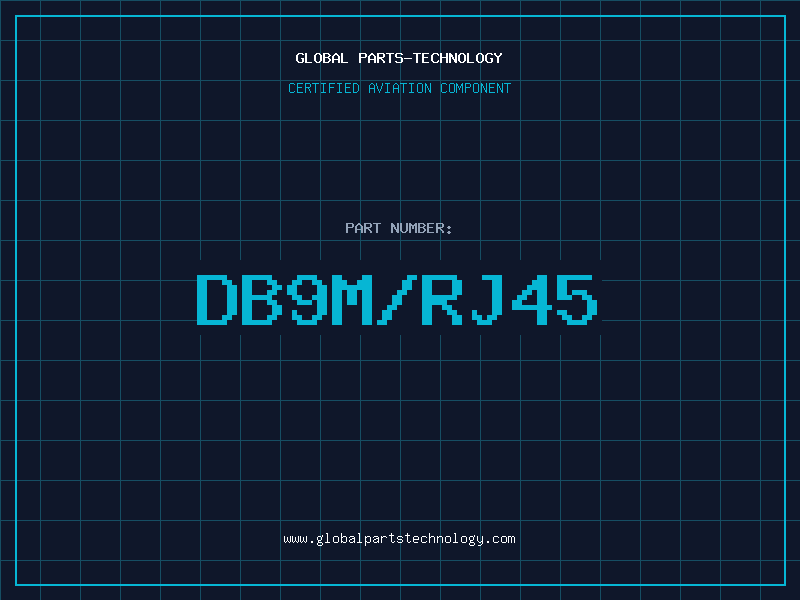 Aviation Part DB9M/RJ45