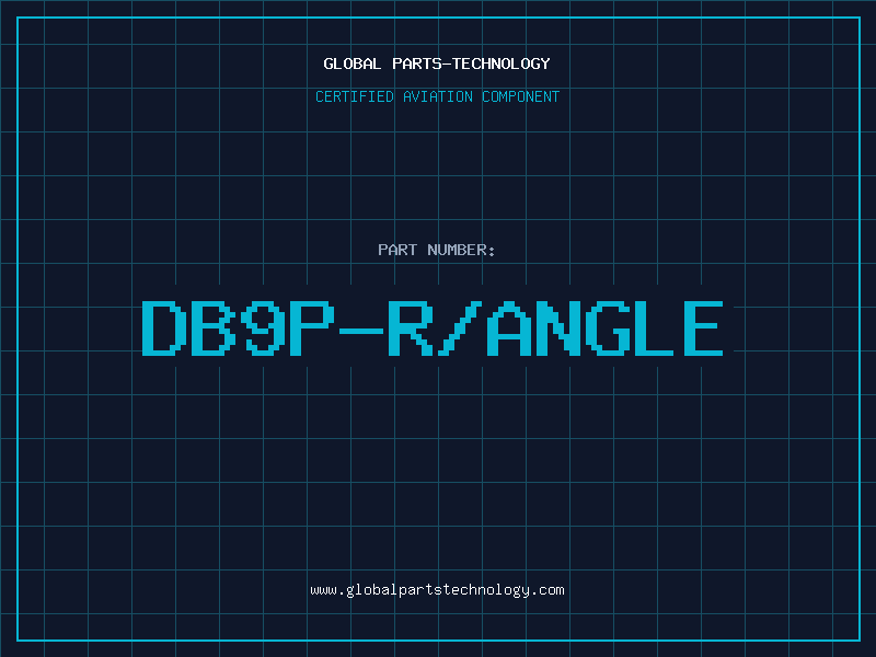 Aviation Part DB9P-R/ANGLE