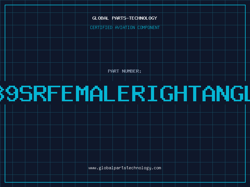 Aviation Part DB9SRFEMALERIGHTANGLE