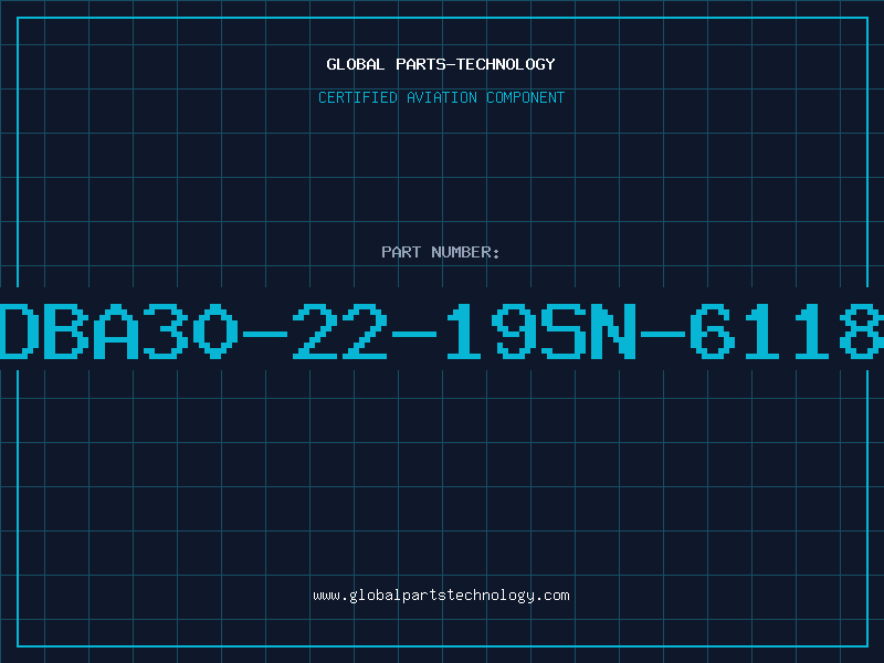 Aviation Part DBA30-22-19SN-6118