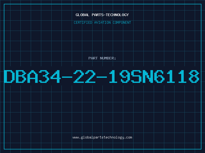 Aviation Part DBA34-22-19SN6118