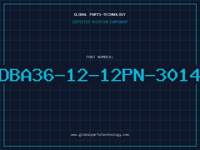 Aviation Part DBA36-12-12PN-3014