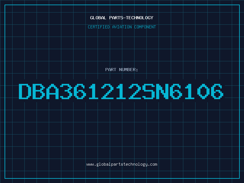 Aviation Part DBA361212SN6106