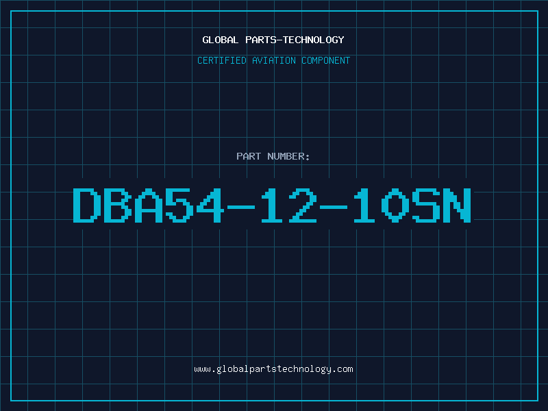 Aviation Part DBA54-12-10SN