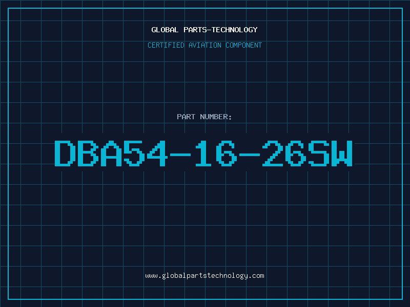Aviation Part DBA54-16-26SW