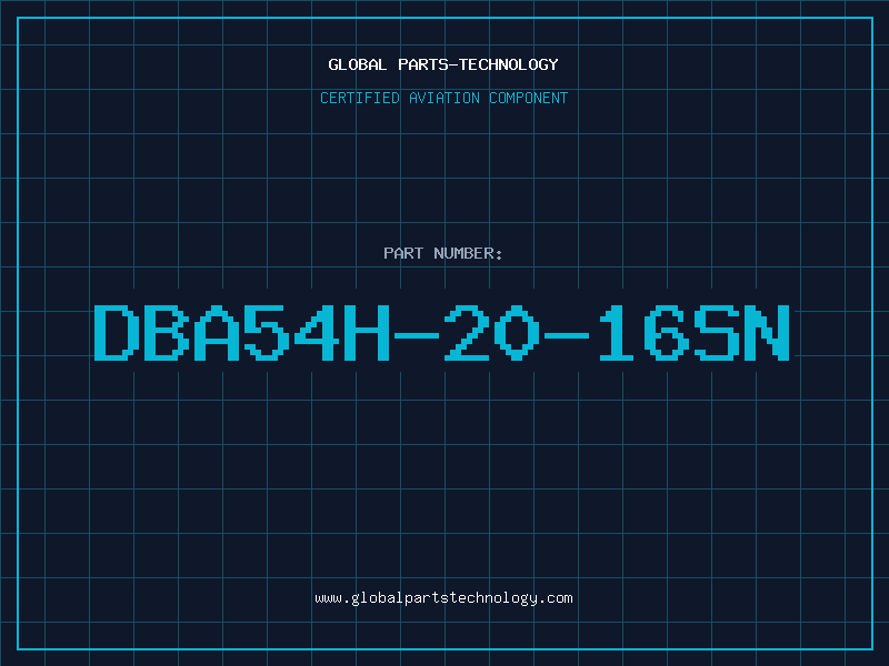 Aviation Part DBA54H-20-16SN