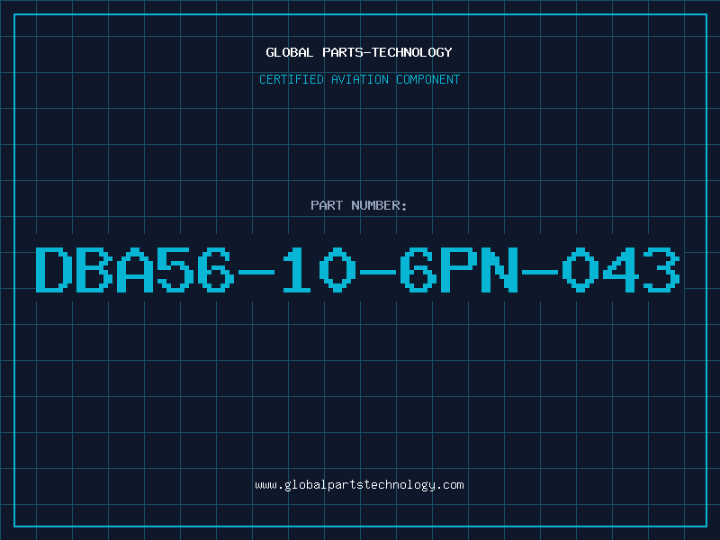 Aviation Part DBA56-10-6PN-043