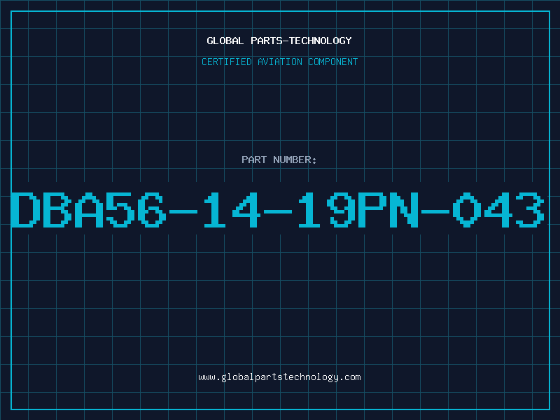Aviation Part DBA56-14-19PN-043