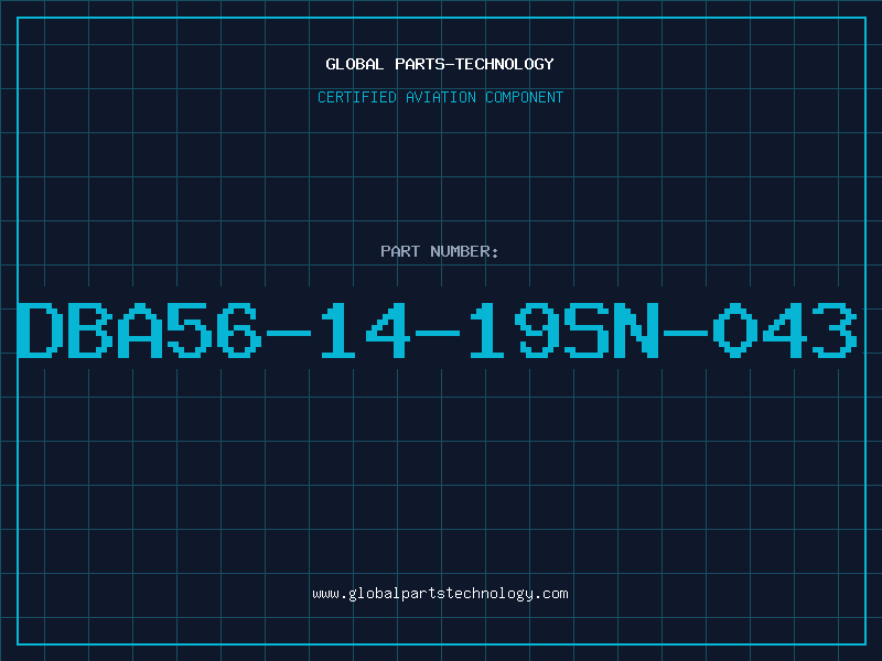 Aviation Part DBA56-14-19SN-043