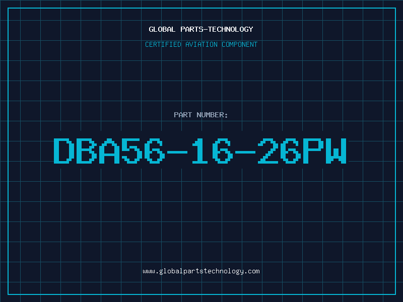 Aviation Part DBA56-16-26PW